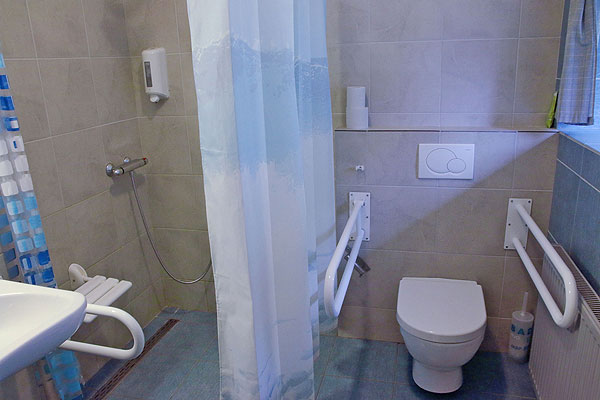 chata-hd.cz | Pokoj č.4 standard, koupelna, toaleta
